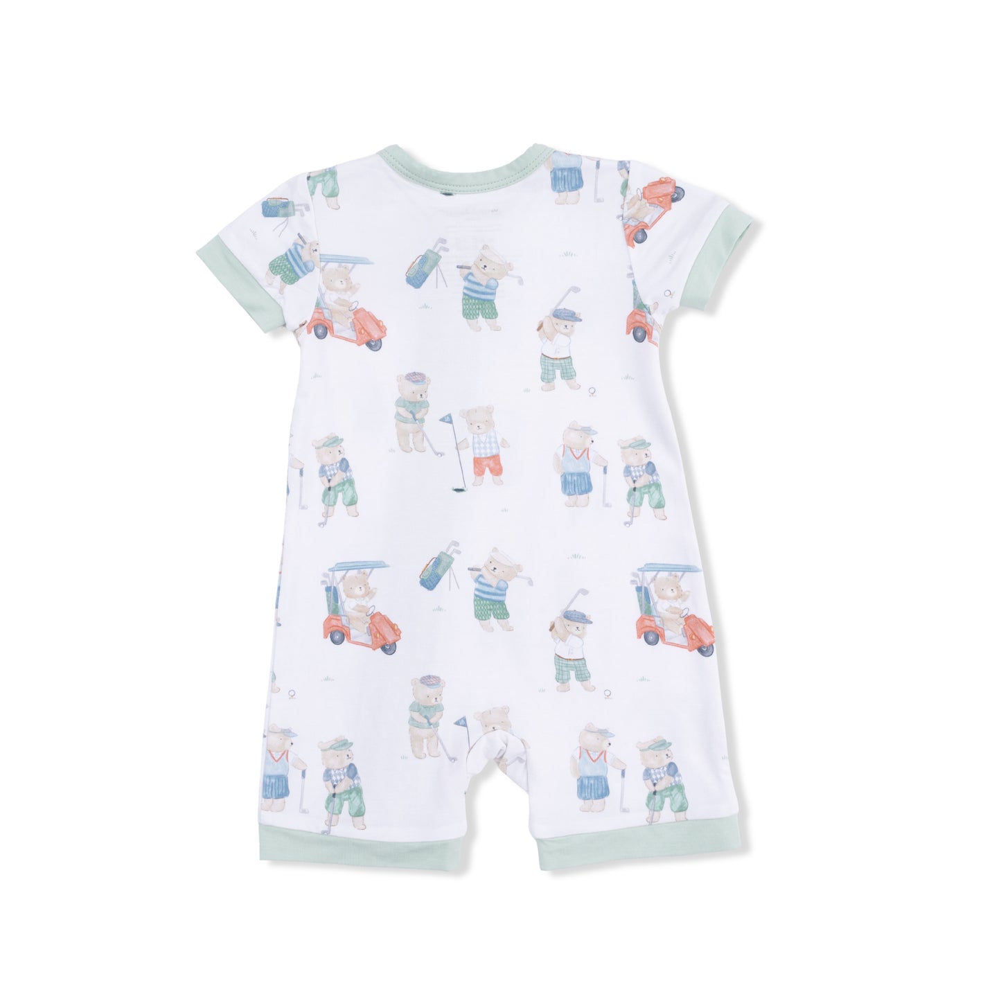 Golfing Teddy Bears Polo Shortie