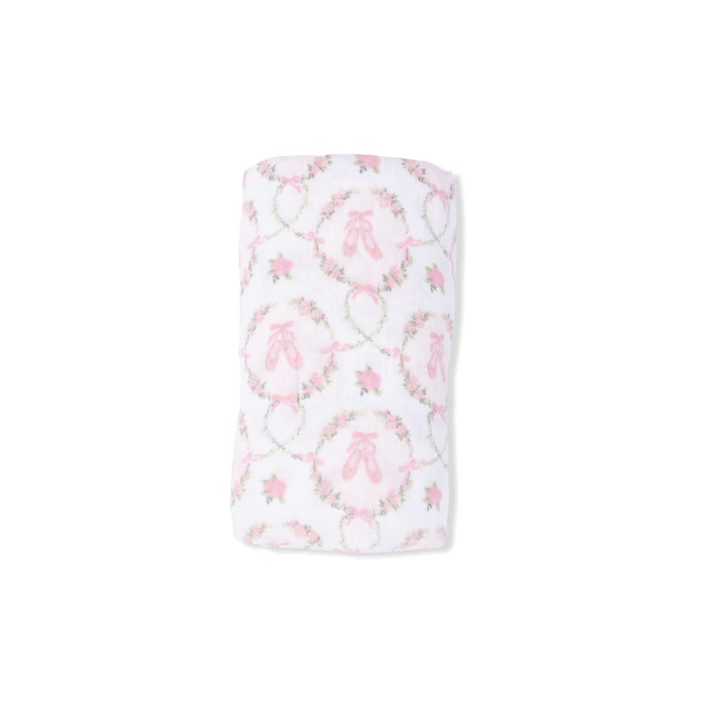 Cameo Ballet Shoes Swaddle Blanket