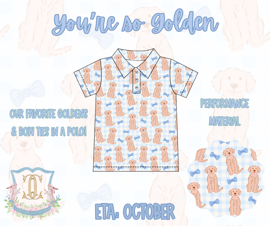 You're So Golden Performance Polo