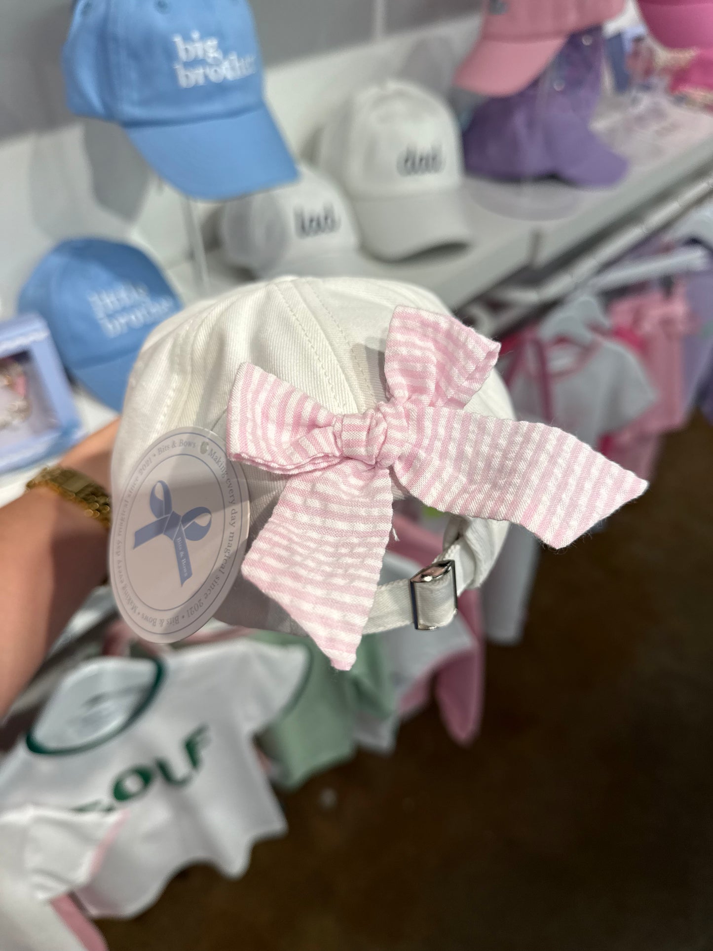 "Mama" Bow Baseball Hat (Copy)