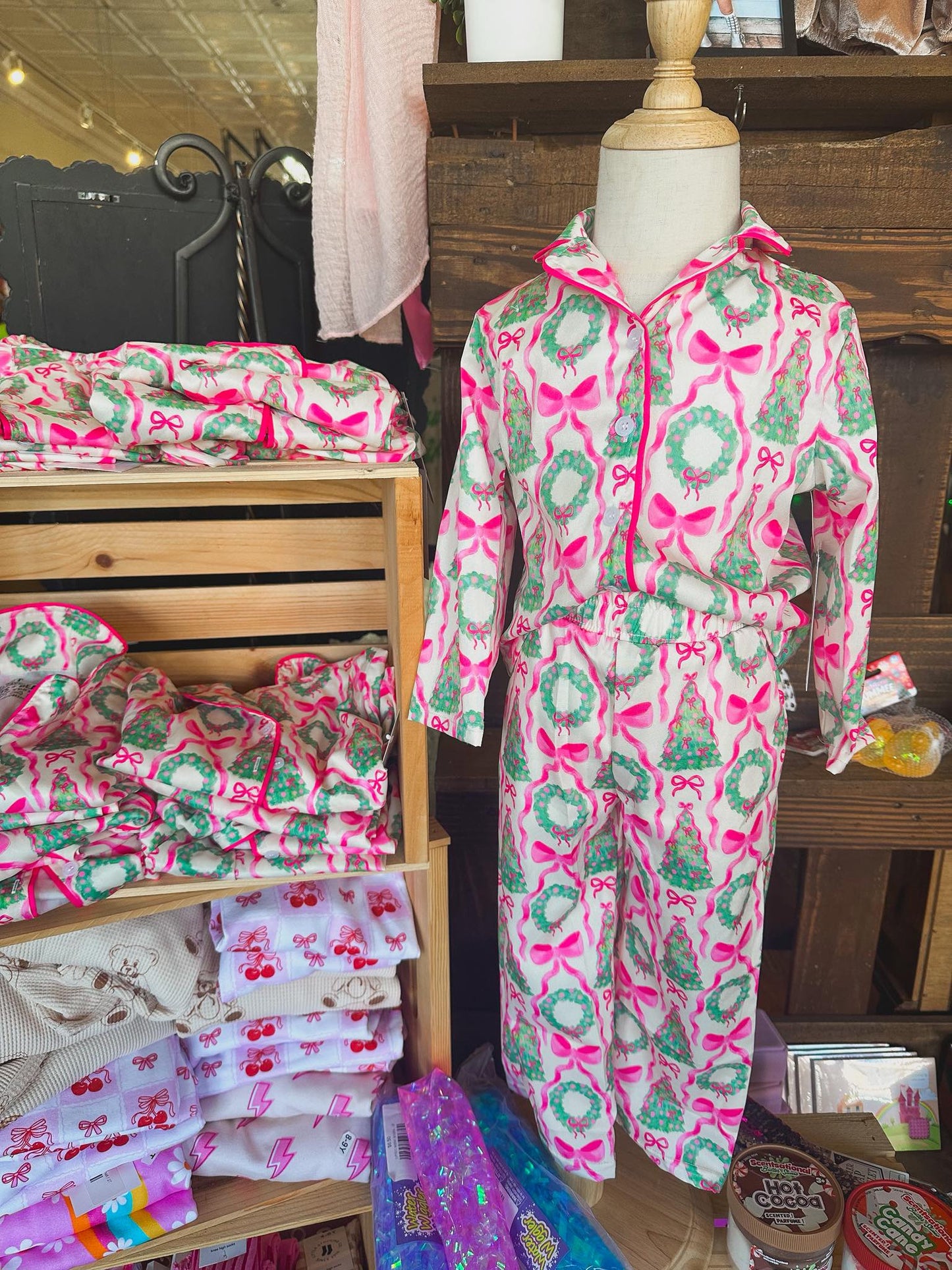 Merry Pinkmas Pajama Set