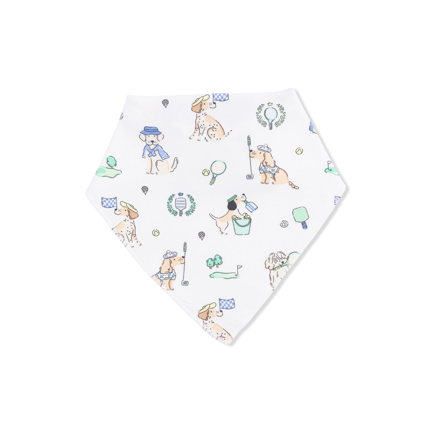 Country Club Dogs Neutral Bandana Bib