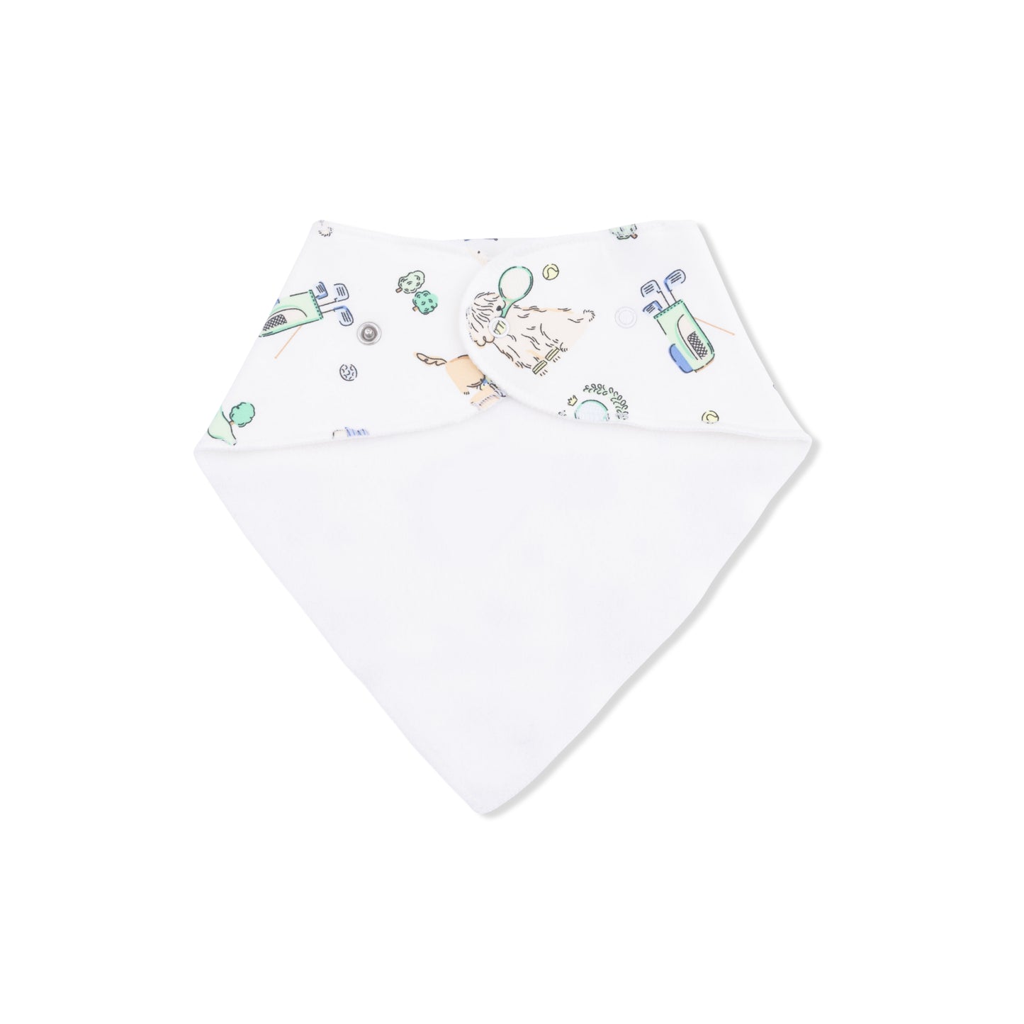Country Club Dogs Neutral Bandana Bib