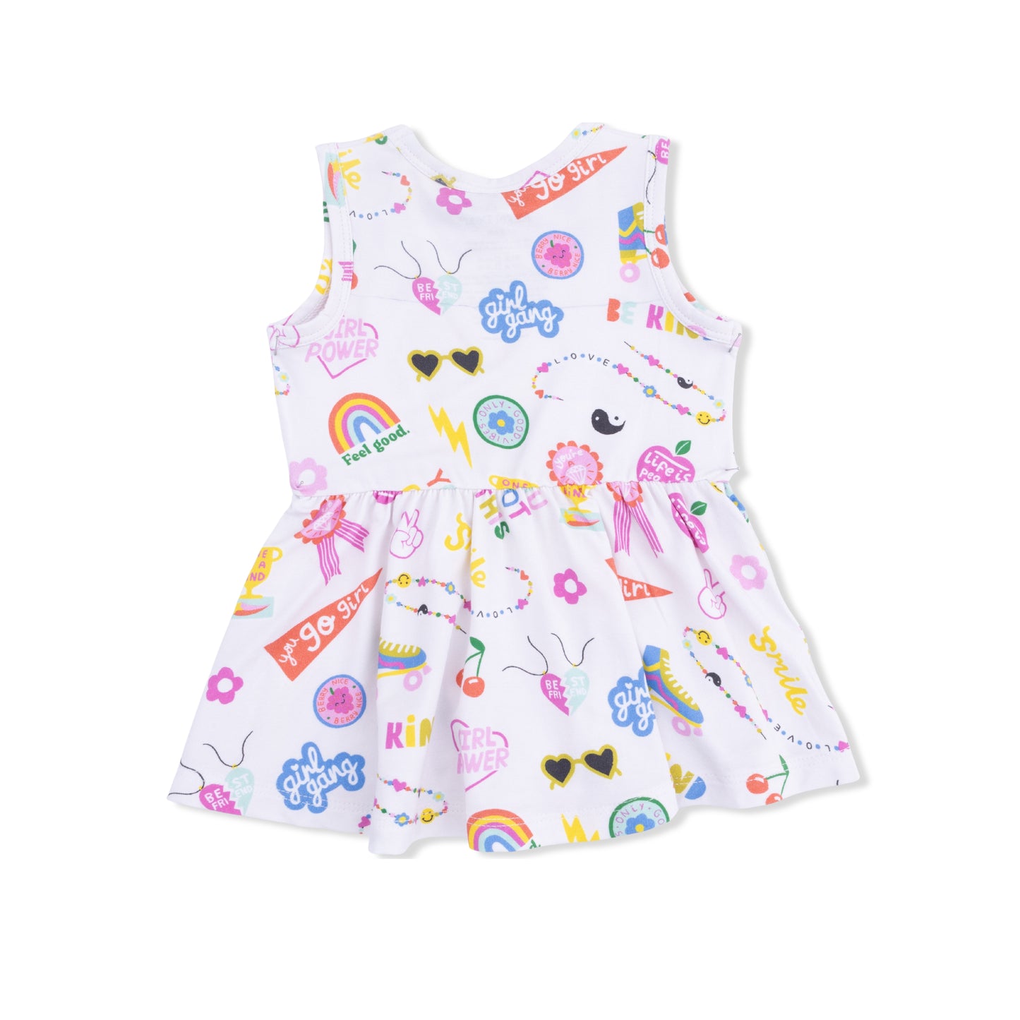 Girl Power Peplum Tank and Bike Shorts