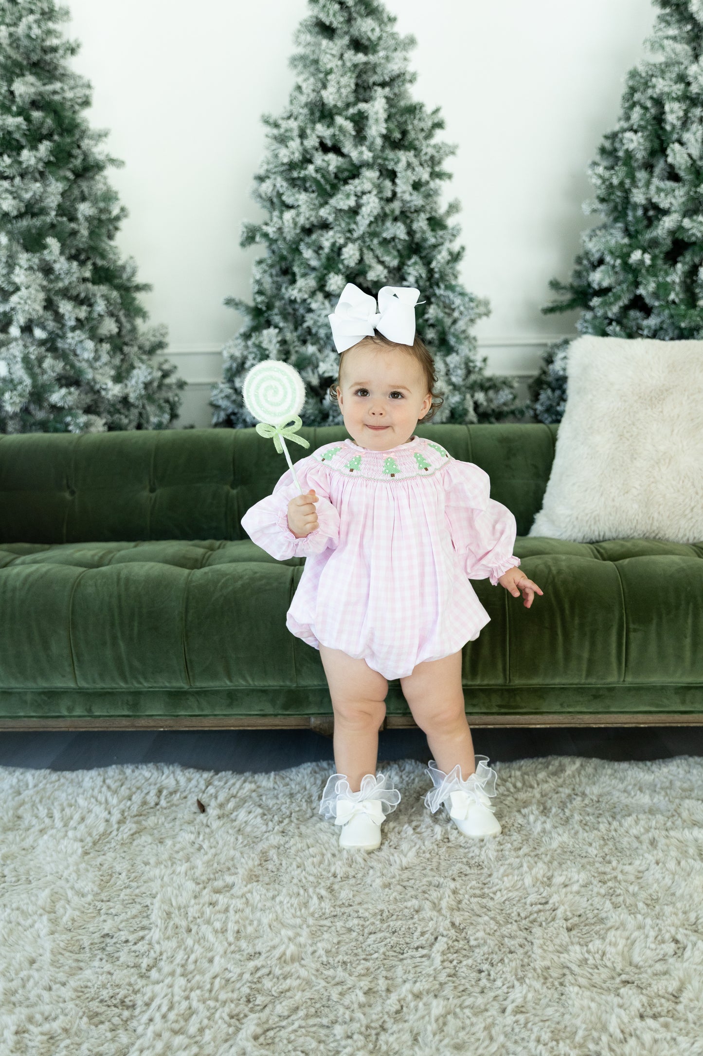 Pearly Pines Christmas Tree Bubble