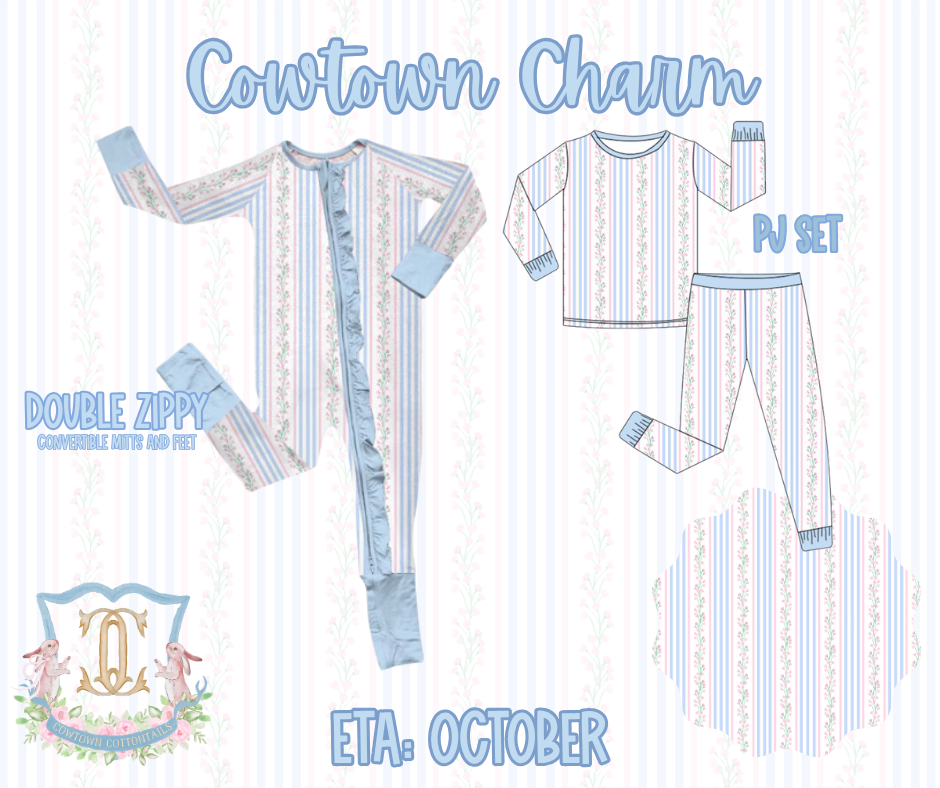 Cowtown Charm | ZIPPY [PREORDER - Ships October]