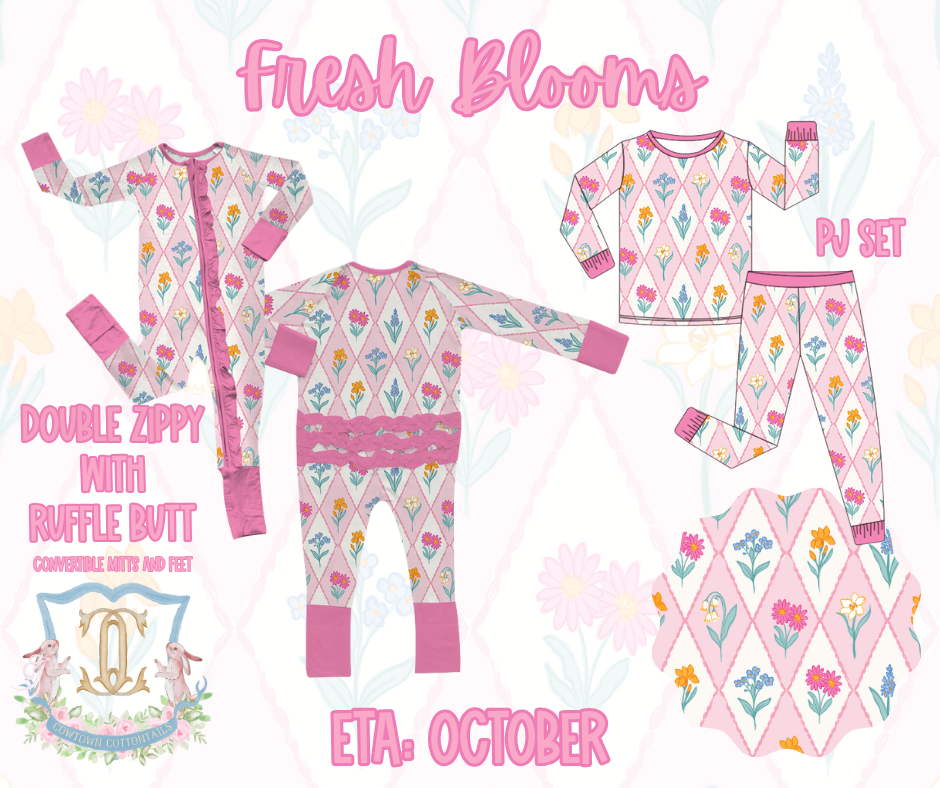 Fresh Blooms | 2 PIECE SET [PREORDER - Ships October]