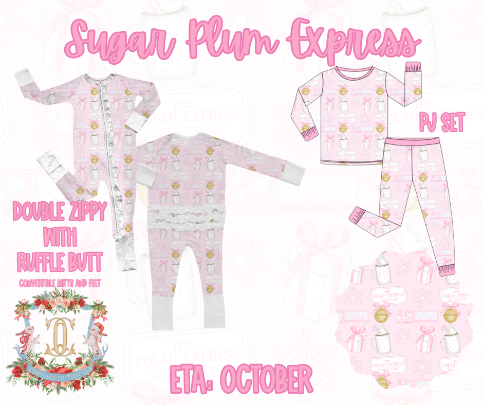 SugarPlum Express | 2 PIECE SET [PREORDER - Ships October]