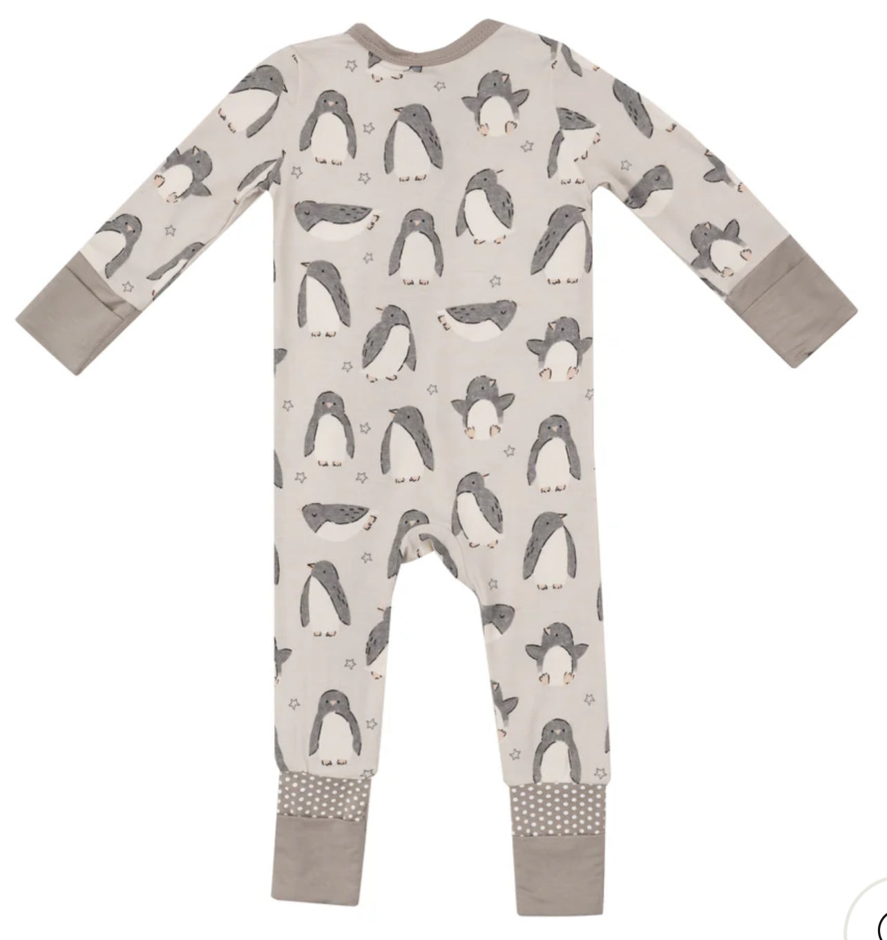 Penguin Pals Zippered Romper