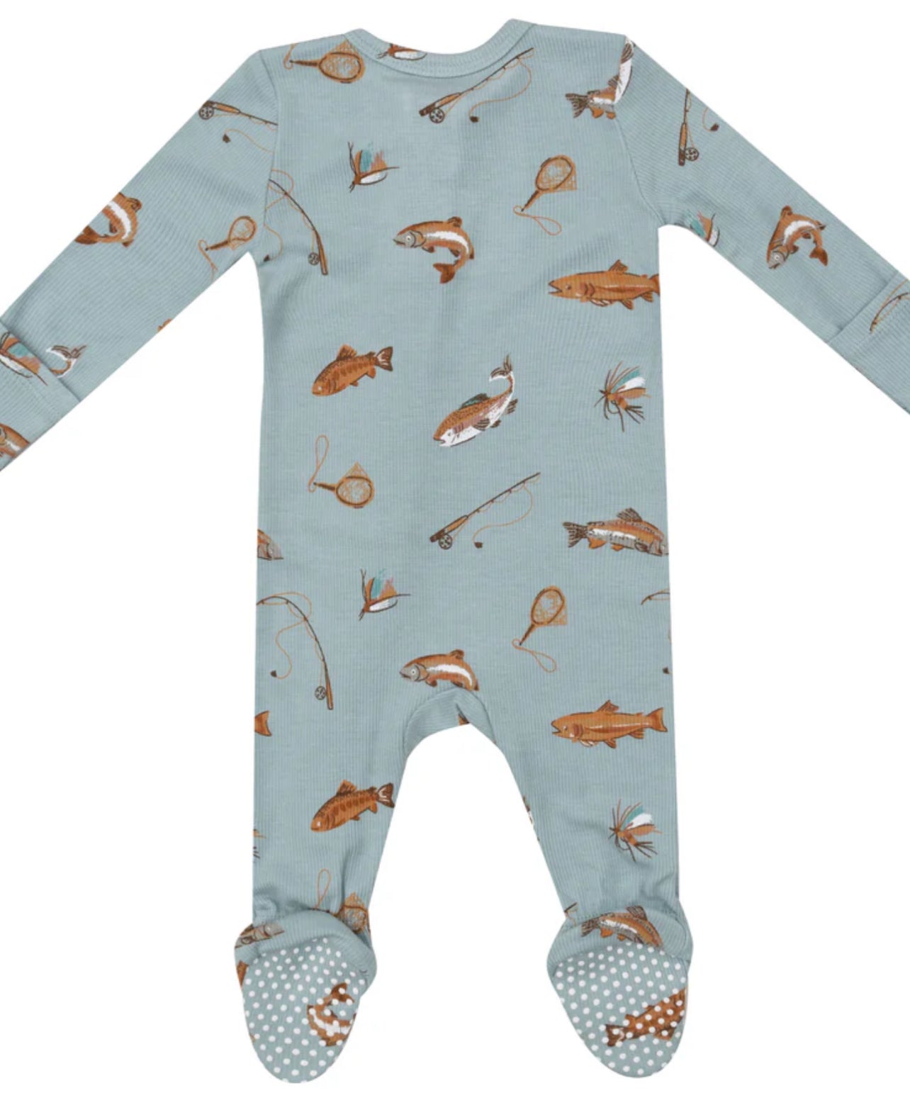 Trout Zippered Footie