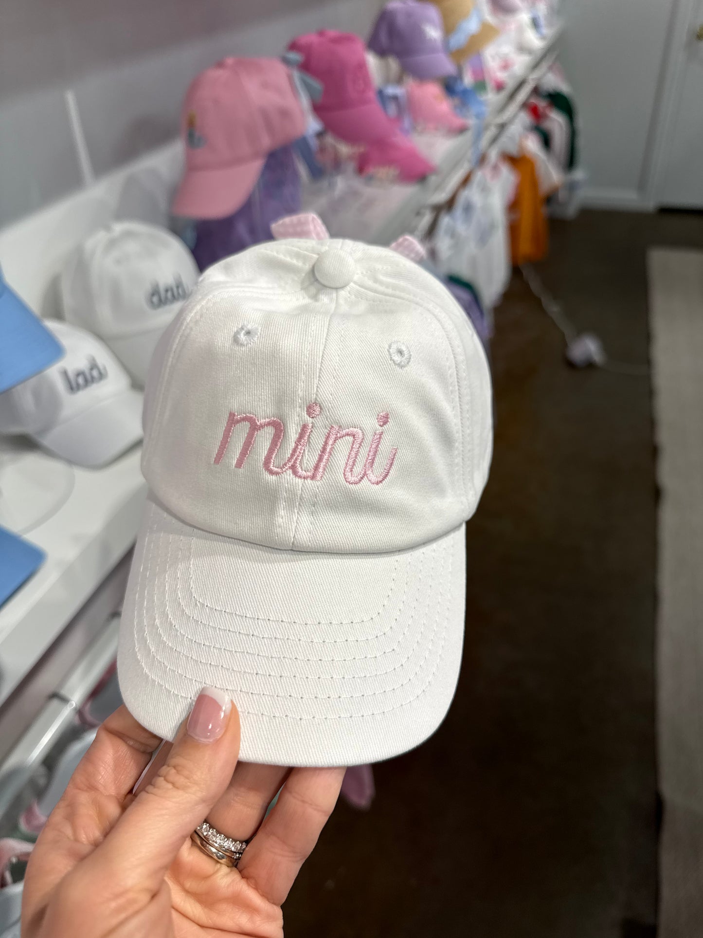 "Mama" Bow Baseball Hat (Copy)
