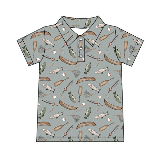 Gone Fishin' | PERFORMANCE POLO [PREORDER - Ships October]