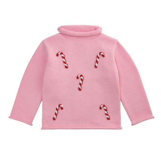Candy Cane Rollneck Sweater